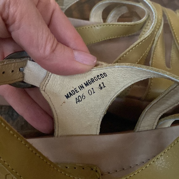 Dansko Women's Leather Strappy Sandal Wedge- 41 - Picture 5 of 7